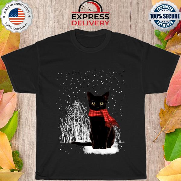 Black Cat Merry Christmas sweatshirt