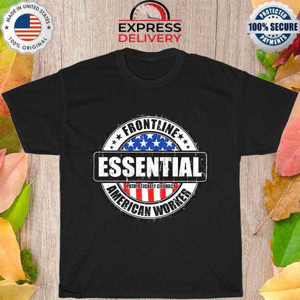 Frontline Essential American worker shirt