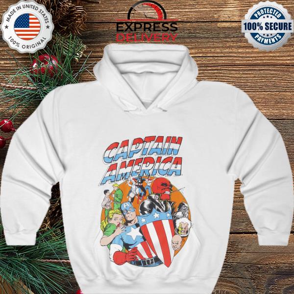 1990 Captain America Marvel Comics s hoodie