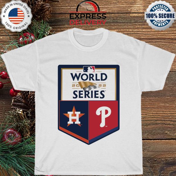 Houston Astros vs. Philadelphia Phillies WinCraft 2022 World Series shirt