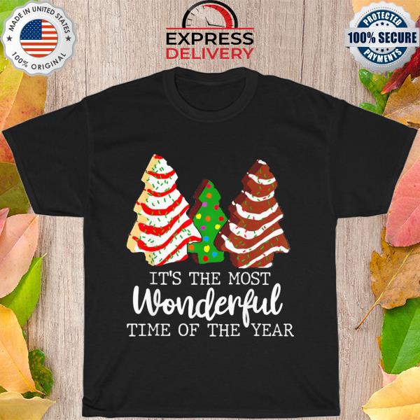 It's the best time of the year Christmas quotes tree cake sweater