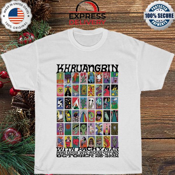 Khruangbin with pachyman october 28 2022 pepsi center wtc mexico city shirt