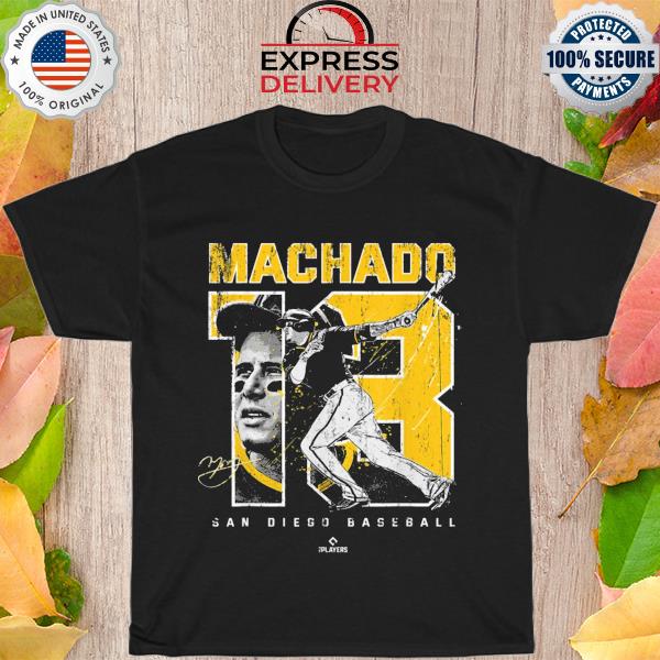 Machado #13 team san diego padres baseball shirt