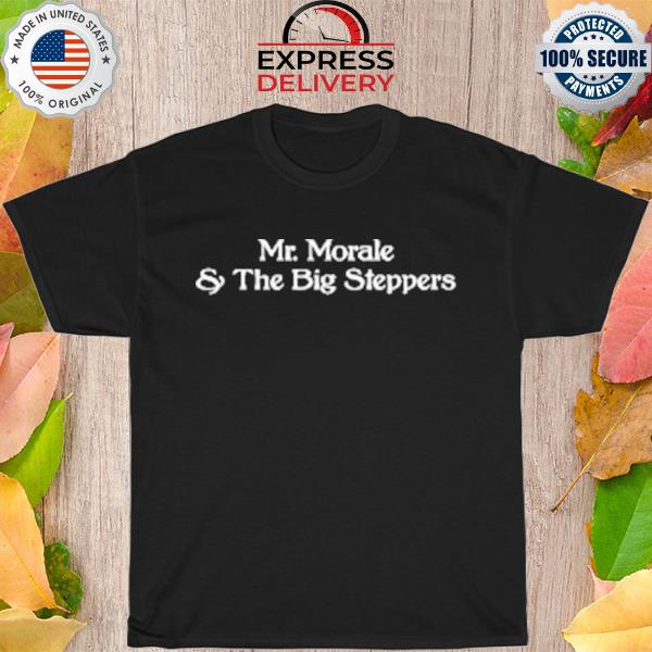 Mr morale and the big steppers logo shirt