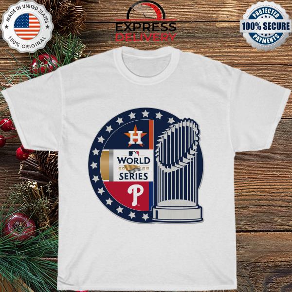 Official MLB 2022 World Series WinCraft Houston Astros vs. Philadelphia Phillies shirt