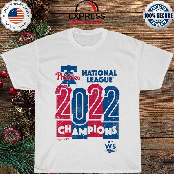 Philadelphia Phillies Majestic Threads 2022 National League Champions shirt