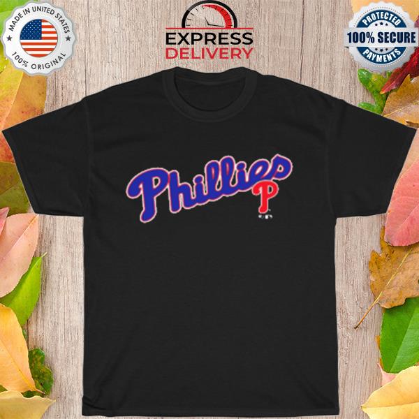 Philadelphia phillies royal plus size team scoop shirt