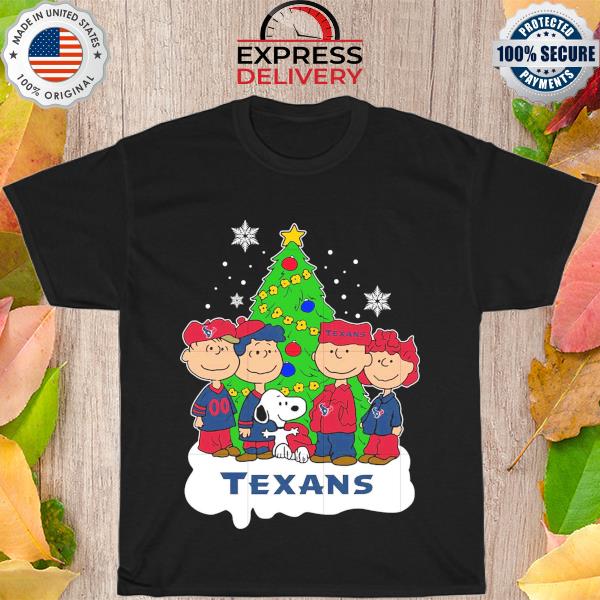 Snoopy the Peanuts houston texans Christmas 2022 sweater