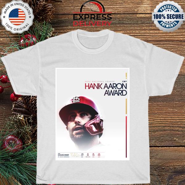 2022 National League Hank Aaron Award shirt