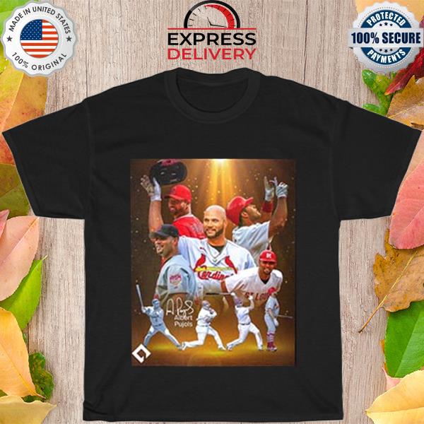 Albert pujols st louis cardinals set a standard of excellence for more than two decades style shirt