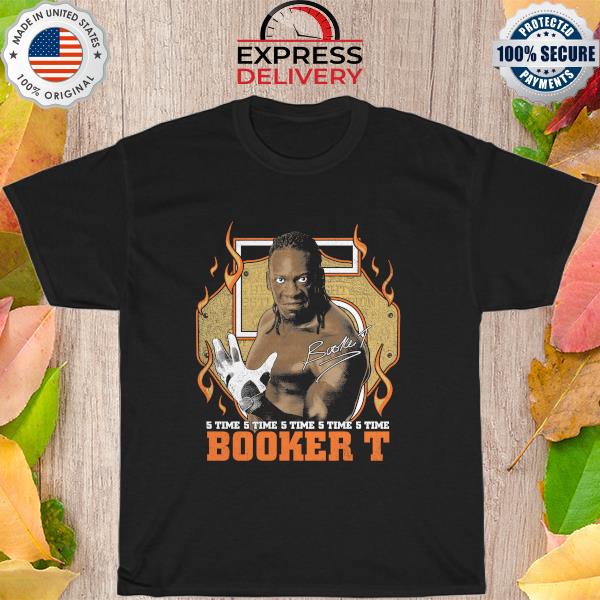 Booker T 5 Time 5 time signature shirt