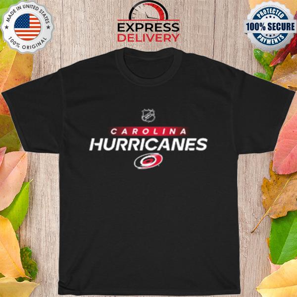 Carolina hurricanes pro core collection prime wordmark shirt
