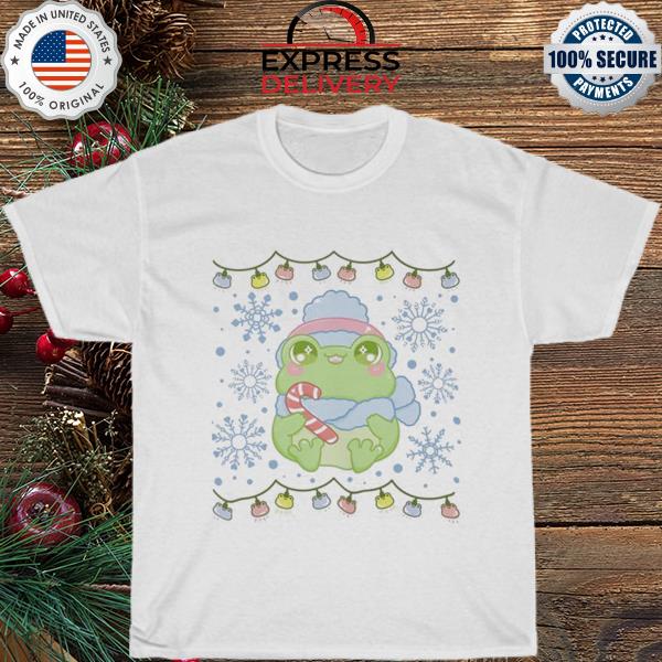 Froggy crossing merry frogmas shirt