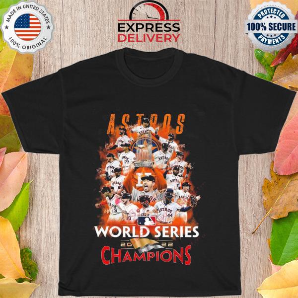 Houston astros world series champions 2022 cheer shirt