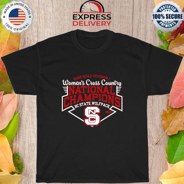 Nc state wolfpack 2022 ncaa women's cross country national champions shirt