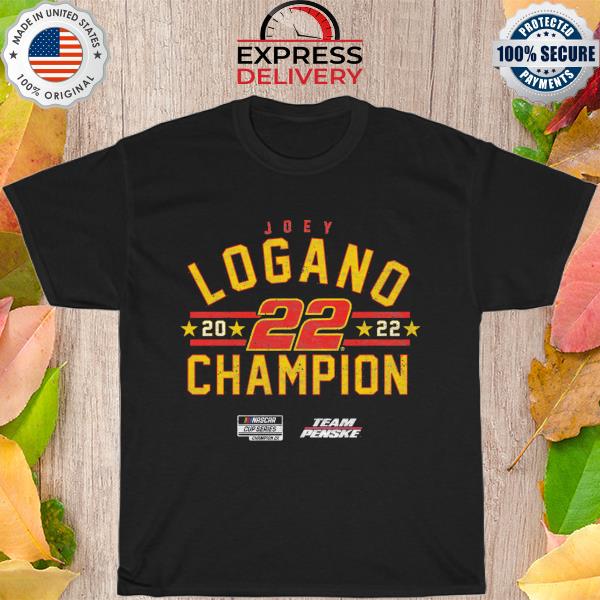 Official Joey Logano 22 champion team penske shirt