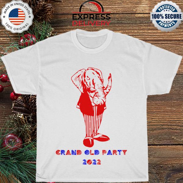 Republic elephant Grand old party 2022 shirt