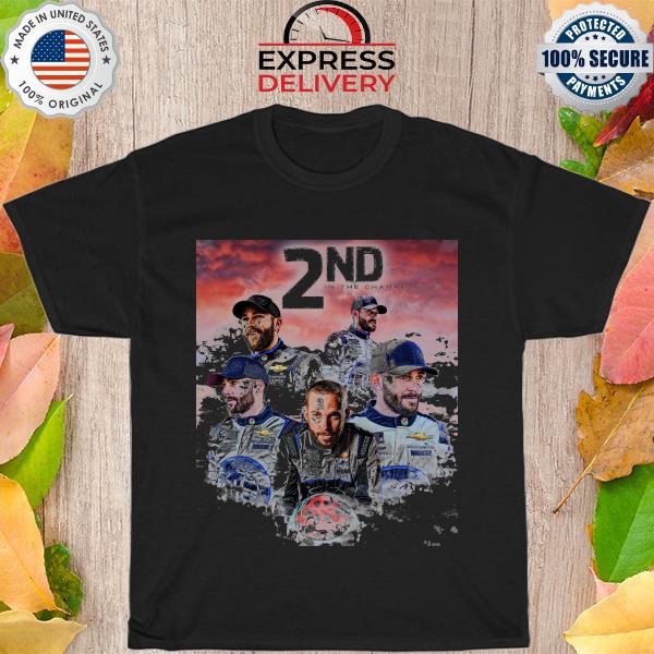 Ross Chastain 2nd in the championship shirt