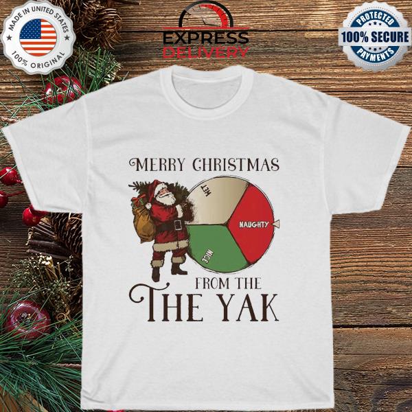 Santa Clause wet naughty mice from the yak Christmas sweater