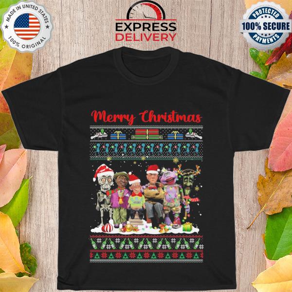 Santa Jeff Dunham character merry ugly Christmas sweater