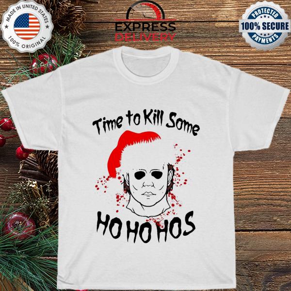 Santa Michael Myers time to kill some ho ho hos Christmas Sweater