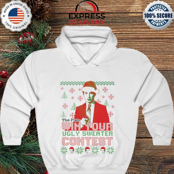 Santa the plan win your ugly sweater contest Christmas 2022 sweater hoodie