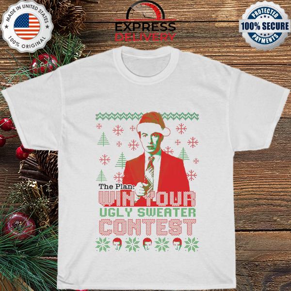 Santa the plan win your ugly sweater contest Christmas 2022 sweater