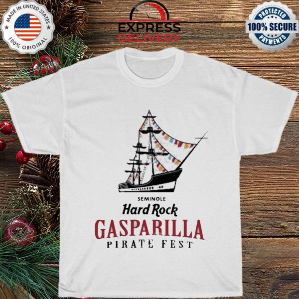 Seminole hard rock gasparilla pirate fest shirt
