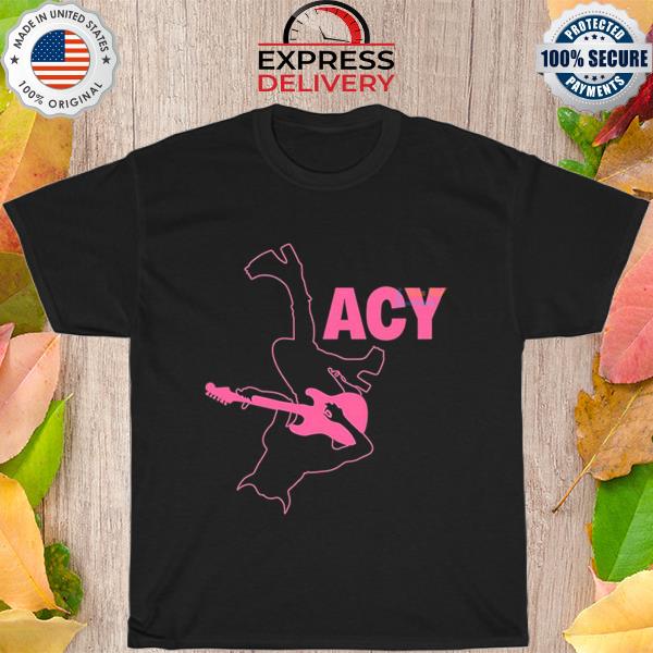 Steve lacy guitar pink LACY shirt
