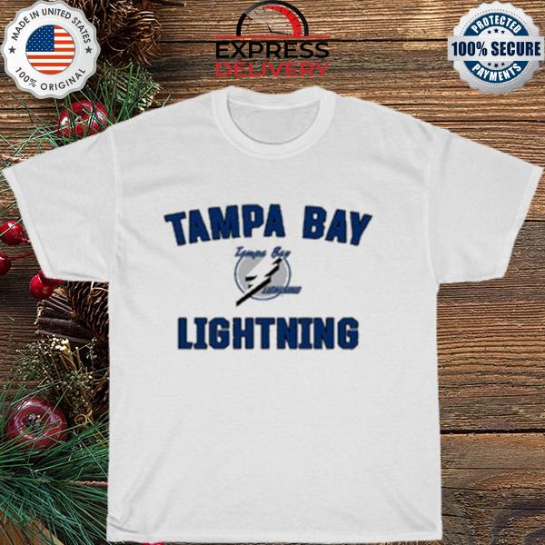 Tampa bay lightning special edition 2.0 logo wordmark shirt
