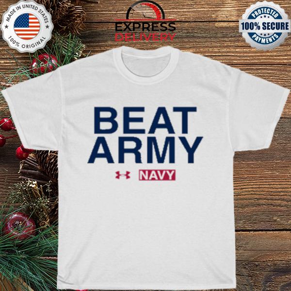 Under armour 2022 navy midshipmen special games beat army shirt