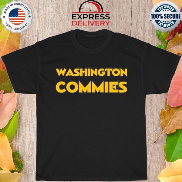 Washington commies football shirt
