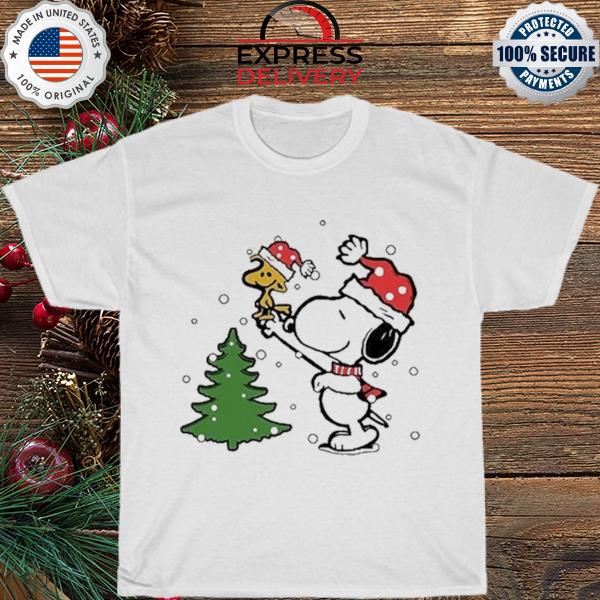 Xmas tree Woodstock and snoopy Christmas sweater