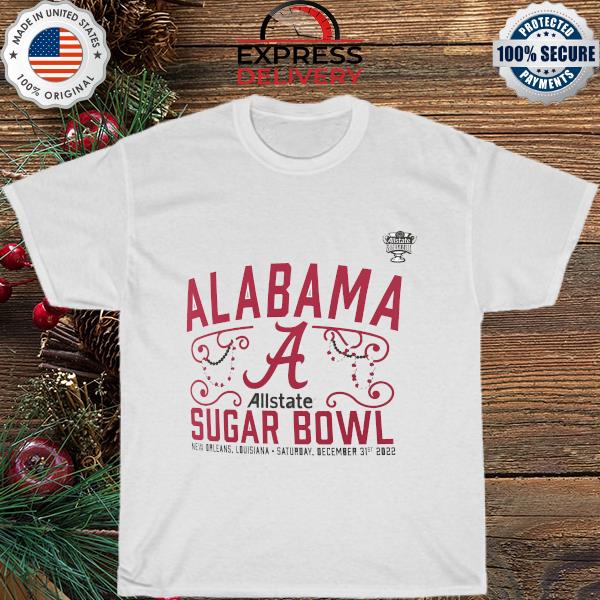 Alabama crimson tide 2022 sugar bowl gameday stadium shirt