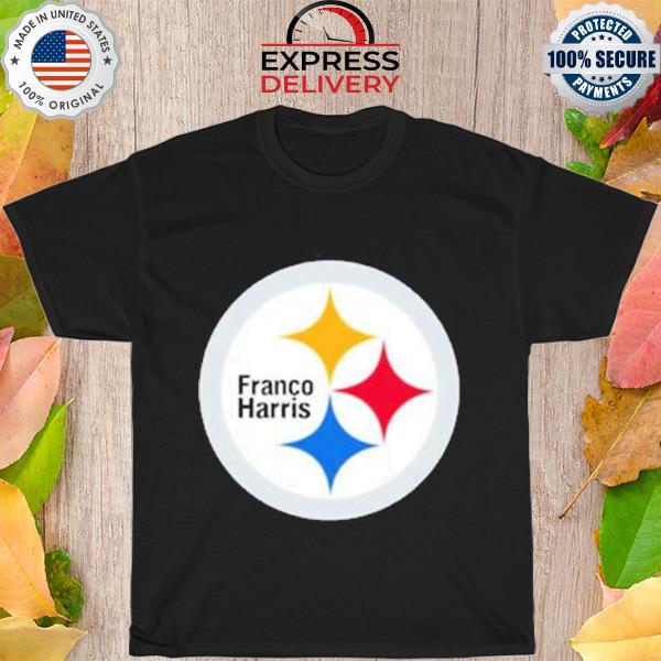Franco Harris Steelers logo 2023 shirt