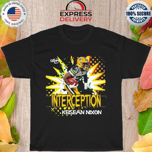 Green Bay Packers Interception keisean nixon shirt