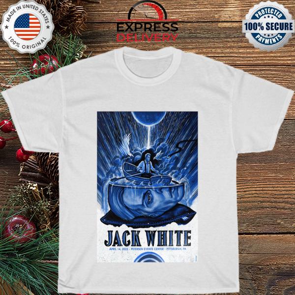 Jack white Pittsburgh april 14th 2022 petersen events center shirt