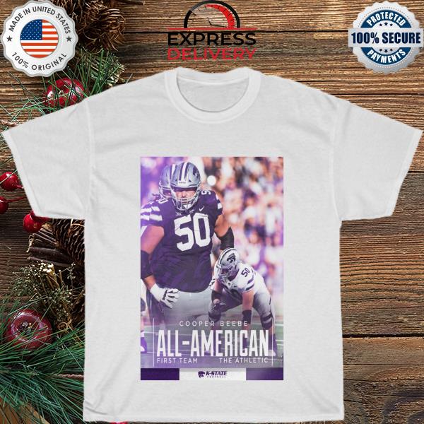 Kansas state the athletic cooper beebe all American first team shirt