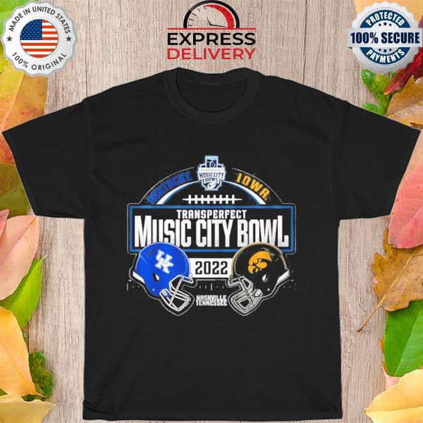 Kentucky Vs Iowa transperfect music city bowl 2022 shirt
