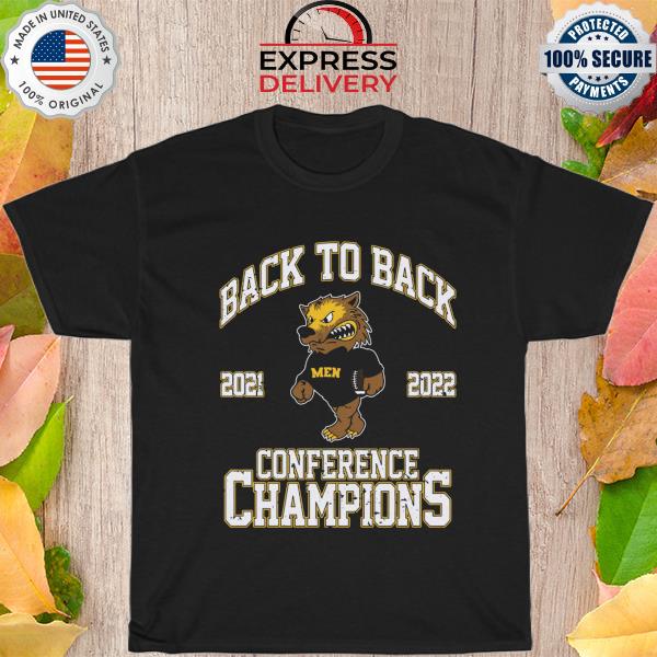 Men back to back conference champions new 2022 shirt