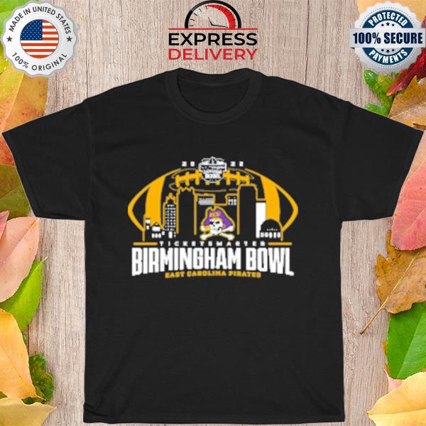 Men's Purple Birmingham Bowl 2022 East Carolina Pirates Playoff T-Shirt