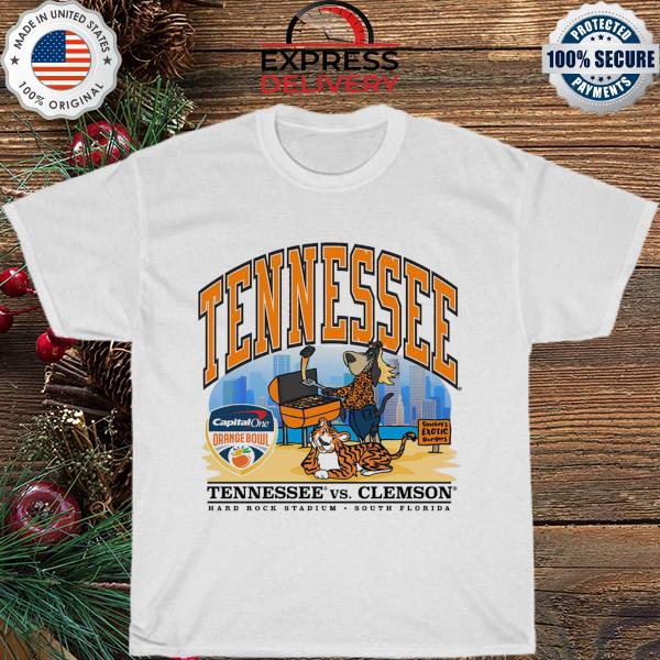 Monkey And tiger Tennessee Vs Clemson Orange Bowl shirt
