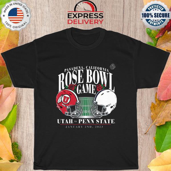 Official Penn state nittany lions vs utah utes rose bowl matchup old school 2023 shirt