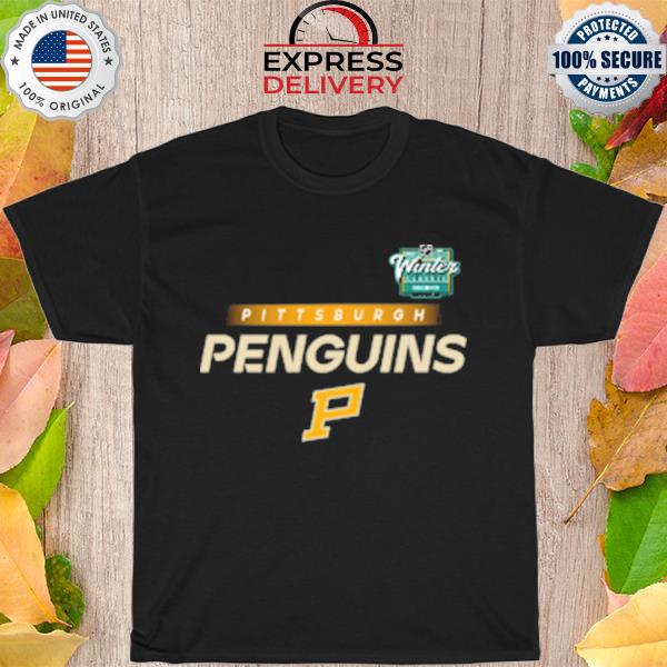 Pittsburgh penguins 2023 nhl winter classic authentic pro black shirt