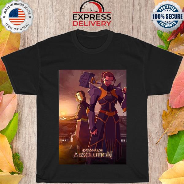 Rezaren and tassia in dragon age absolution decorations shirt