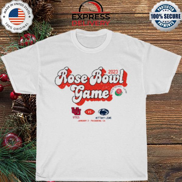 Rose bowl game utah vs penn state shirt