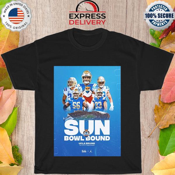 Ucla bruins vs pitt panthers in tony the tiger sun bowl decorations shirt