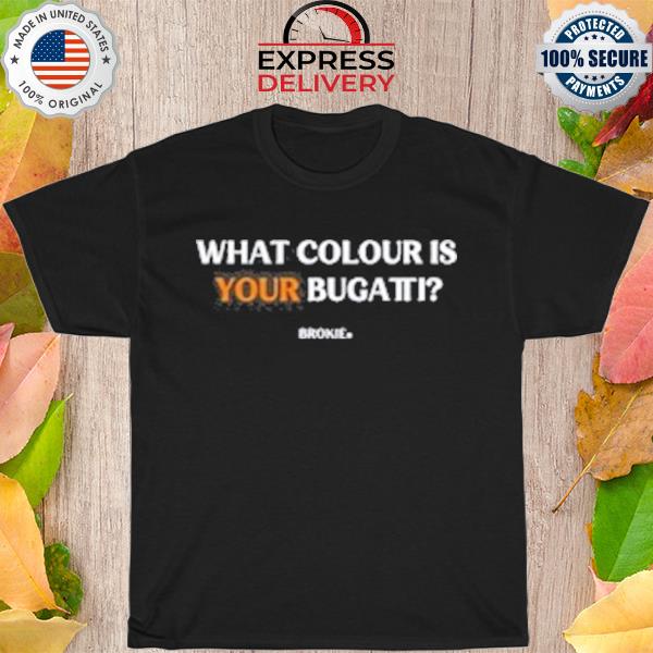 What colour is your bugatti shirt