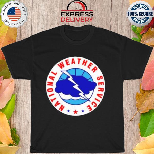 Ws national weather service logo shirt