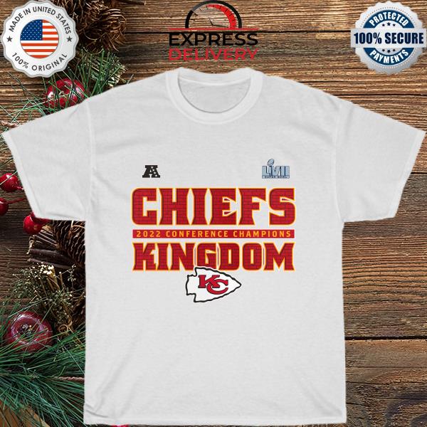 Kansas city Chiefs 2022 afc champions team shirt